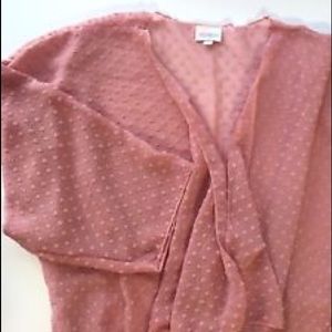 Pink sheer mermaid Shirley